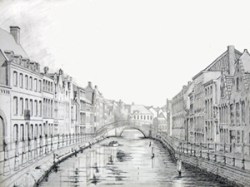 silverpoint with india ink