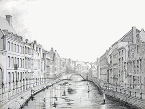 SintAnnaReiGrandeBW_aa Sint Annarei underdrawing