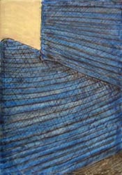 Anna, #17, egg tempera, silverpoint and india ink