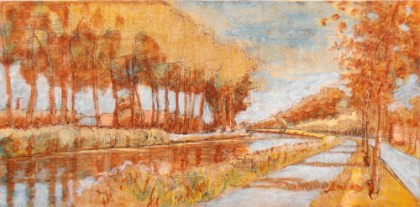 imprimatura, bend in the Damse Vaart