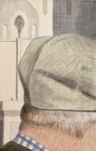 A Piece of Me #1, egg tempera on panel.