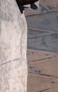 A Piece of Me #38, encaustic on panel. 21 x 13.3 cm or 5 1/4 x 8 1/4 in.