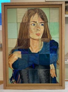 Anna, Front, 2011. A multi media project. Newly framed: 50 x 70 cm or 19.6 x 27.5 in